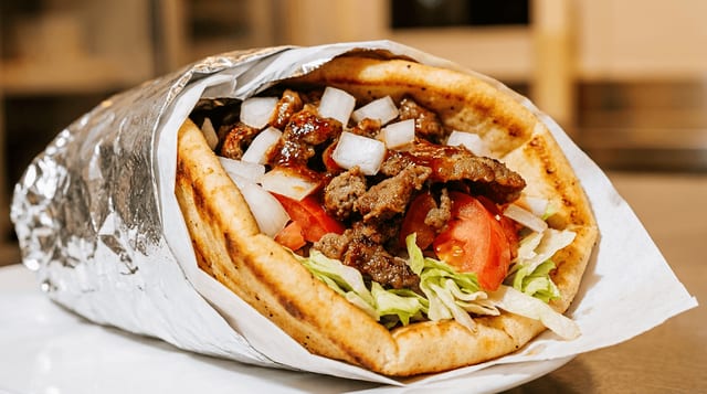 Gyro Sandwich.