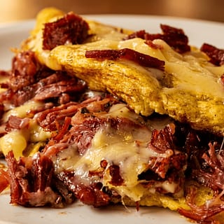 Corned Beef Omelette